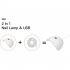 36w Nail Lamp Smart Sensor Phototherapy Lamp Nail Polish Glue Dryer Lamp Line 2 in 1 Baking Lamp 36W nail lamp  MJD020  without charging head