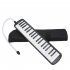 37 Key Melodica For Beginner Piano Style Portable Wind Musical Instrument With Mouthpiece Tube Carrying Bag green