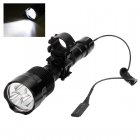 3800 Lumen LED flashlight has a two or three battery configuration  5 lighting modes and durable aluminum alloy body making it suitable for years of usage
