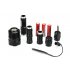 3800 Lumen LED flashlight has a two or three battery configuration  5 lighting modes and durable aluminum alloy body making it suitable for years of usage