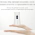 380ml Mini Air  Humidifier Quiet Aroma Diffuser Usb Charging Mist Maker For Home Office Tabletop white