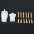 380pcs set Auto Car Motorcycle 2 8mm 2 3 4 6 pin Electrical Wire Connector