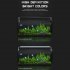 38cm 10W LED Aquarium Light For Plants Adjustable 3 Colors Extendable Fish Tank Light Suitable For 40 50cm Fish Tanks Black shell EU plug 220V