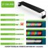 38cm 10W LED Aquarium Light For Plants Adjustable 3 Colors Extendable Fish Tank Light Suitable For 40 50cm Fish Tanks Black shell EU plug 220V