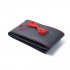 38cm Diameter Handmade Microfiber Leather Steering Wheel Cover Red   Black Cover Black and red A0276