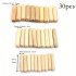 38pcs Set Woodworking Carpentry Positioner 0 12 0 47 Inch High Precision Woodworking Hole Drill Tool Adjustable Width Wood Pin Fixture Woodworking Joint Tool 38