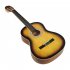 39 Inch Acoustic Guitar Travel Folk Guitar Guitar Acoustic Guitar Wooden Beginner Guitar Music Instruments For Kids Girls Boys Beginners sunset color