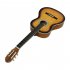 39 Inch Acoustic Guitar Travel Folk Guitar Guitar Acoustic Guitar Wooden Beginner Guitar Music Instruments For Kids Girls Boys Beginners sunset color