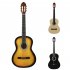 39 Inch Acoustic Guitar Travel Folk Guitar Guitar Acoustic Guitar Wooden Beginner Guitar Music Instruments For Kids Girls Boys Beginners sunset color
