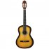 39 Inch Acoustic Guitar Travel Folk Guitar Guitar Acoustic Guitar Wooden Beginner Guitar Music Instruments For Kids Girls Boys Beginners sunset color