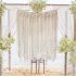 39Inch 33Inch Cotton Thread Hanging Tapestry for Wedding Wall Living Room Bedroom Decor 85 110CM