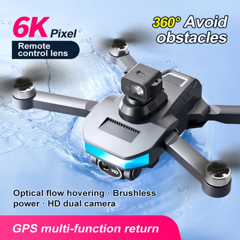 M8pro RC Drone Obstacle Avoidance Brushless Gps 5g Fpv with 6k HD Camera Optical Flow Positioning Quadcopter 