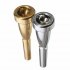3C Size Metal Trumpet Mouthpiece for Yamaha Bach Trumpet Musical Instruments Accessories Parts Silver