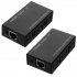 3D 1080P HDMI Network Extender Over Single Cable CAT5E 6 Ethernet RJ45 FHD 60M US plug