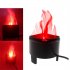 3D Artificial Fake Fire Flames 110V 220V Electric Fake Campfire Lamp Realistic Flame Stage Effect Light For Bar Stage Home US plug