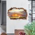 3D Beach Pattern Waterproof Wall Sticker Home Bedroom Living Room Decor FX64020