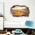 3D Beach Pattern Waterproof Wall Sticker Home Bedroom Living Room Decor FX64020