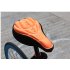 3D Breathable Bicycle Seat Cover Embossed High elastic Cushion Perfect Bike Accessory red