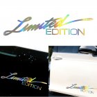 3D Car Decoration Stickers Personalized Car Stickers Scratch Cover Signature Stickers Photo Color