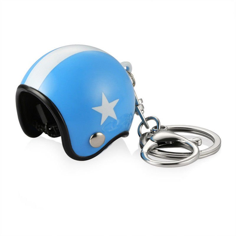 bike helmet keychain