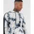 3D Digital Hoodie Leisure Sweater Floral Printed Gradient Color Top Pullover for Man H510 Top L