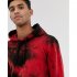 3D Digital Hoodie Leisure Sweater Floral Printed Gradient Color Top Pullover for Man H511 Top XXL