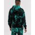 3D Digital Hoodie Leisure Sweater Floral Printed Gradient Color Top Pullover for Man H511 Top XXL