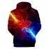 3D Digital Pattern Printed Sweater Long Sleeves Hoodie Top Loose Casual Pullover for Man Q style XXXL