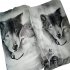 3D Double Wolf Printing Theme Bed Set Quilt Cover Pillowcases Housewarming Gift Decoration 2pcs 3pcs
