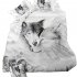 3D Double Wolf Printing Theme Bed Set Quilt Cover Pillowcases Housewarming Gift Decoration 2pcs 3pcs