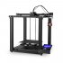 3D Ender 5 Pro Upgraded 3D Printer Pre installed Kit Black EU Plug black U S  regulations