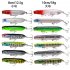 3D Eyes Pencil Type 7 Colors 10CM 18g Artificial Fishing Hard Bite Top Water Fishing Lures 1  18 g three hooks
