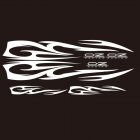 3D Flame Totem Decals Car Stickers Full Body Car Styling Vinyl Decal Sticker for Cars Decoration