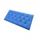3D Foam Waterproof Self Adhesive Wallpaper for Living Room Bedroom Kids Room Nursery Home Decor blue