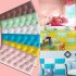 3D Foam Waterproof Self Adhesive Wallpaper for Living Room Bedroom Kids Room Nursery Home Decor blue