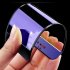 3D Full Coverage Anti Purple ray Tempered Glass Screen Protector Black VIVO V7plus Y79