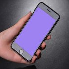 3D Full Coverage Anti Purple ray Tempered Glass Screen Protector black8WMB