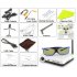 3D LED Quad Core  Projector for home  education or business use  has DPL technology Wi Fi Support and 3D functions and comes with 3D Glasses and Stand 