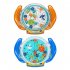 3D Maze Puzzle Game Funny Gear Labyrinth Disk Gear Balance Ball Brain Teaser Puzzle Logic Game Toys For Kids orange
