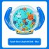 3D Maze Puzzle Game Funny Gear Labyrinth Disk Gear Balance Ball Brain Teaser Puzzle Logic Game Toys For Kids orange