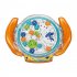 3D Maze Puzzle Game Funny Gear Labyrinth Disk Gear Balance Ball Brain Teaser Puzzle Logic Game Toys For Kids blue
