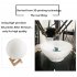 3D Moon Shaped Lamp Moonlight Colorful Touch USB LED Night Light Decor Home Decor Gift 2 colors  without remote control  20cm