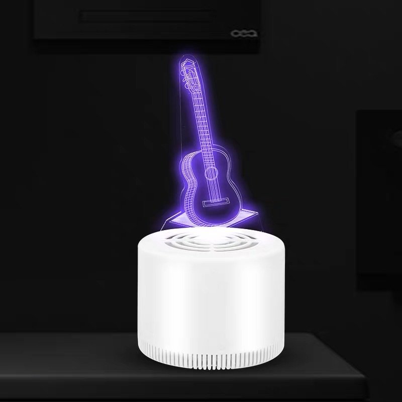 3D Mosquito Killer Lamp - Guitar 08