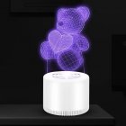 3D Mosquito Killer Lamp USB Jewelry Lamp LED Home Mosquito Killer Trap Pregnant Baby Radiationless Mosquito Repellent 