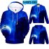 3D Mountain in Night Digital Printing Hooded Sweatshirts for Men Women Halloween Wear N 03872 YH03 4 styles M