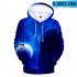 3D Mountain in Night Digital Printing Hooded Sweatshirts for Men Women Halloween Wear N 03872 YH03 4 styles XL
