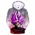 3D Pattern Printed Hoodie Drawstring Leisure Sweater Top Pullover for Man and Woman Section 16 L