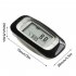 3D Pedometer For Walking  Track Steps  Clip On Step Counter For Women Men Outdoor Walking Training Exercise Counting Calories Activity Time as picture show