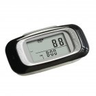 3D Pedometer For Walking, Track Steps, Clip On Step Counter For Women Men Outdoor Walking Training Exercise Counting Calories Activity Time as picture show