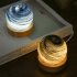 3D Planet Lamp 3 color Stepless Dimming Creative Romantic Bedroom Night Light For Christmas Birthday Gifts  80mm  sunset glow